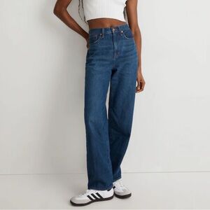 Madewell Baggy Straight Jeans